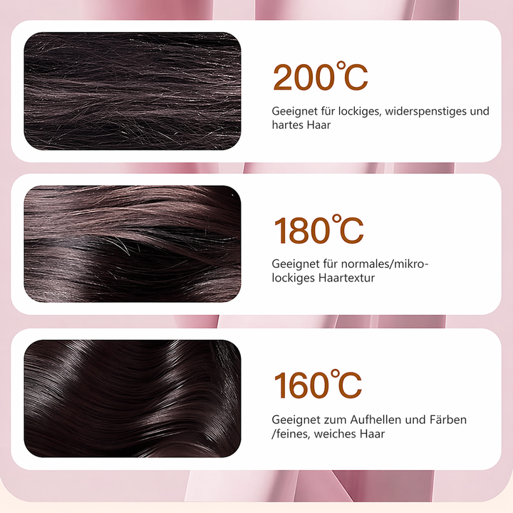Cordless electric smoothing brush with 3 heat levels | Kalsten