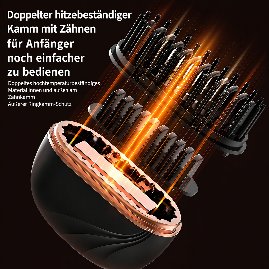 Cordless electric smoothing brush with 3 heat levels | Kalsten