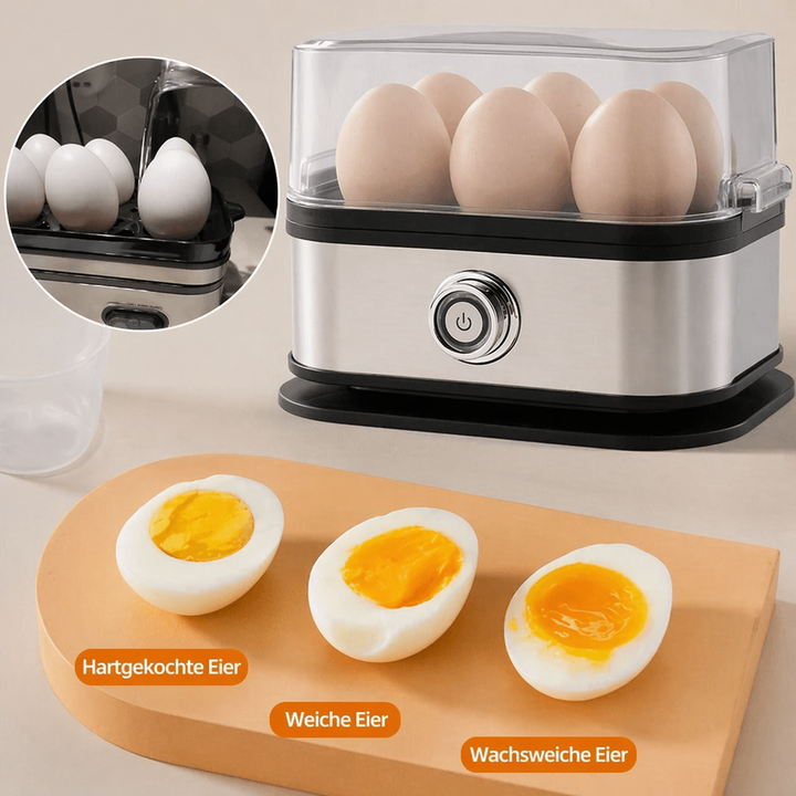 Multifunctional egg cooker with transparent lid | Kalsten
