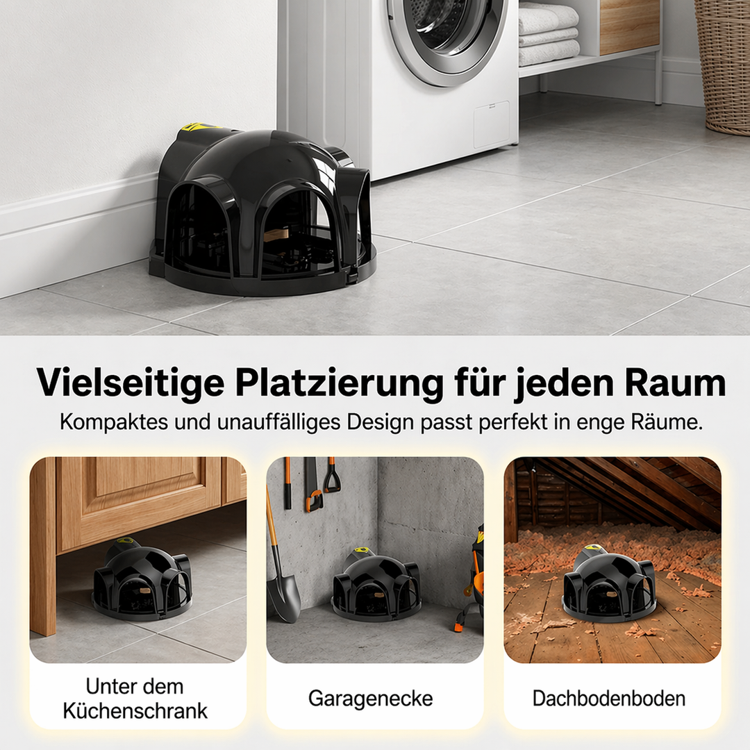 Reusable mouse trap with 4 doors | Kalsten