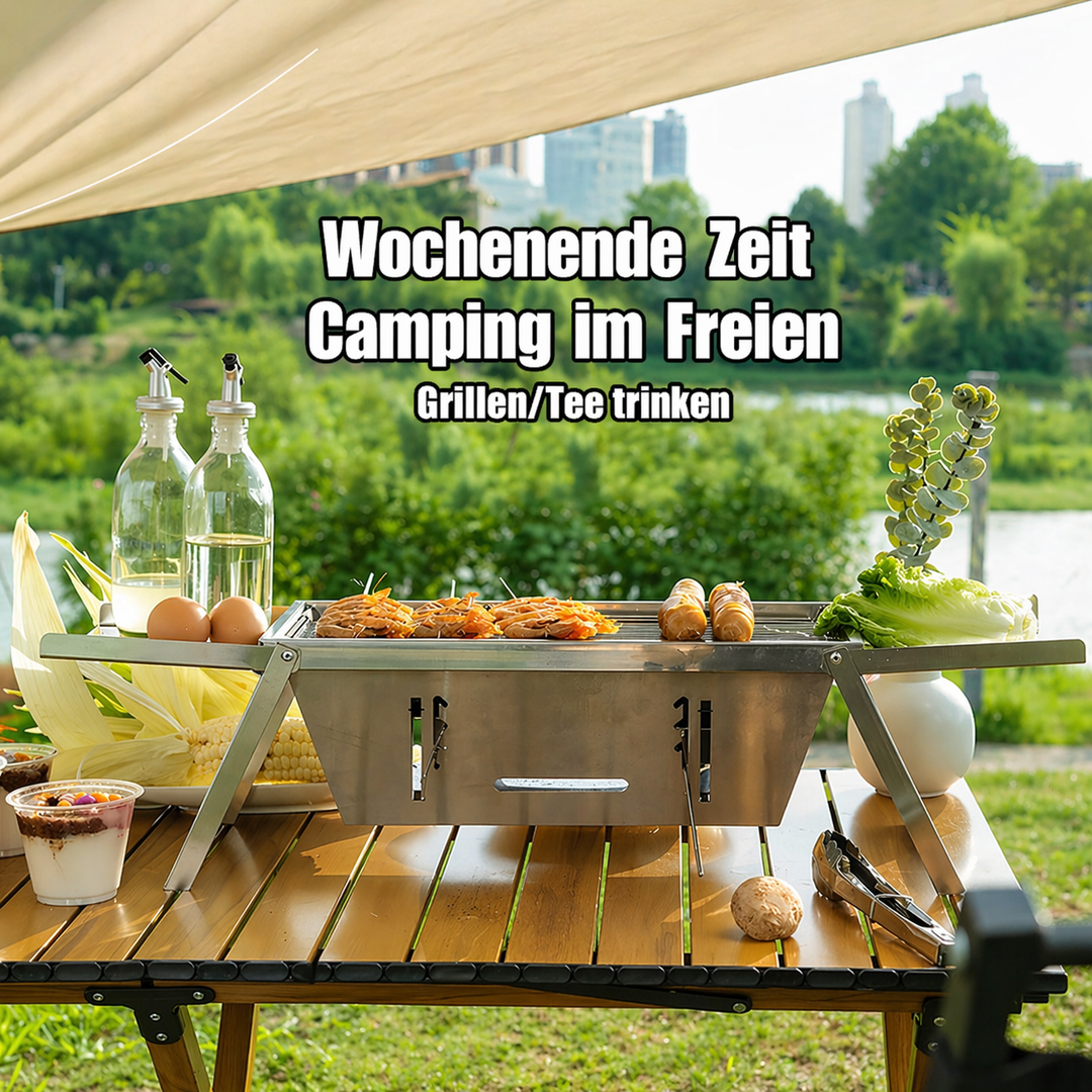 Portable compact grill for on the go | Kalsten