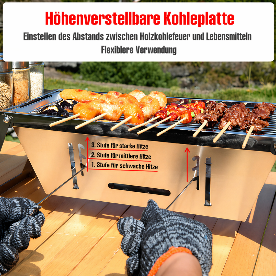 Portable compact grill for on the go | Kalsten