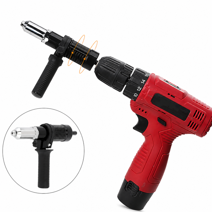Nail Plier Adapter for Battery Drill – SpeedRivet | Kalsten