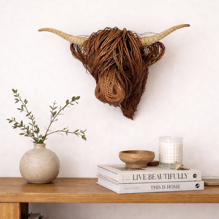 Kalsten | Cow Wall Sculpture – Bowie