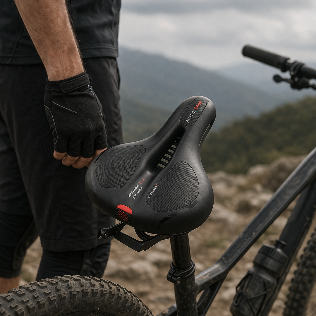 ComfortSaddle AirFlow – Breathable Bike Saddle with Suspension | Kalsten