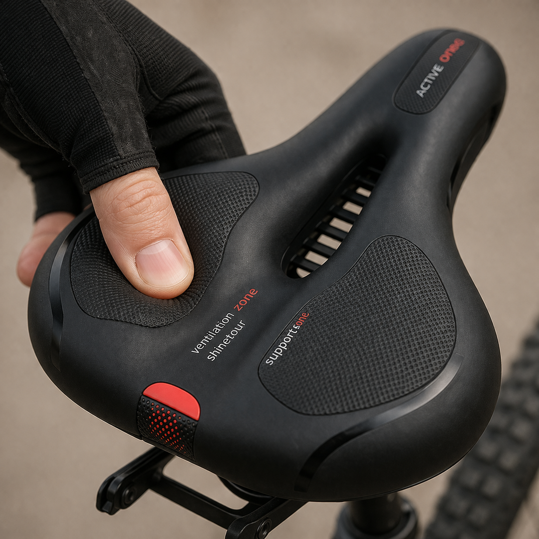 ComfortSaddle AirFlow – Breathable Bike Saddle with Suspension | Kalsten