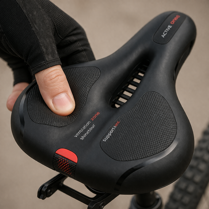 ComfortSaddle AirFlow – Breathable Bike Saddle with Suspension | Kalsten