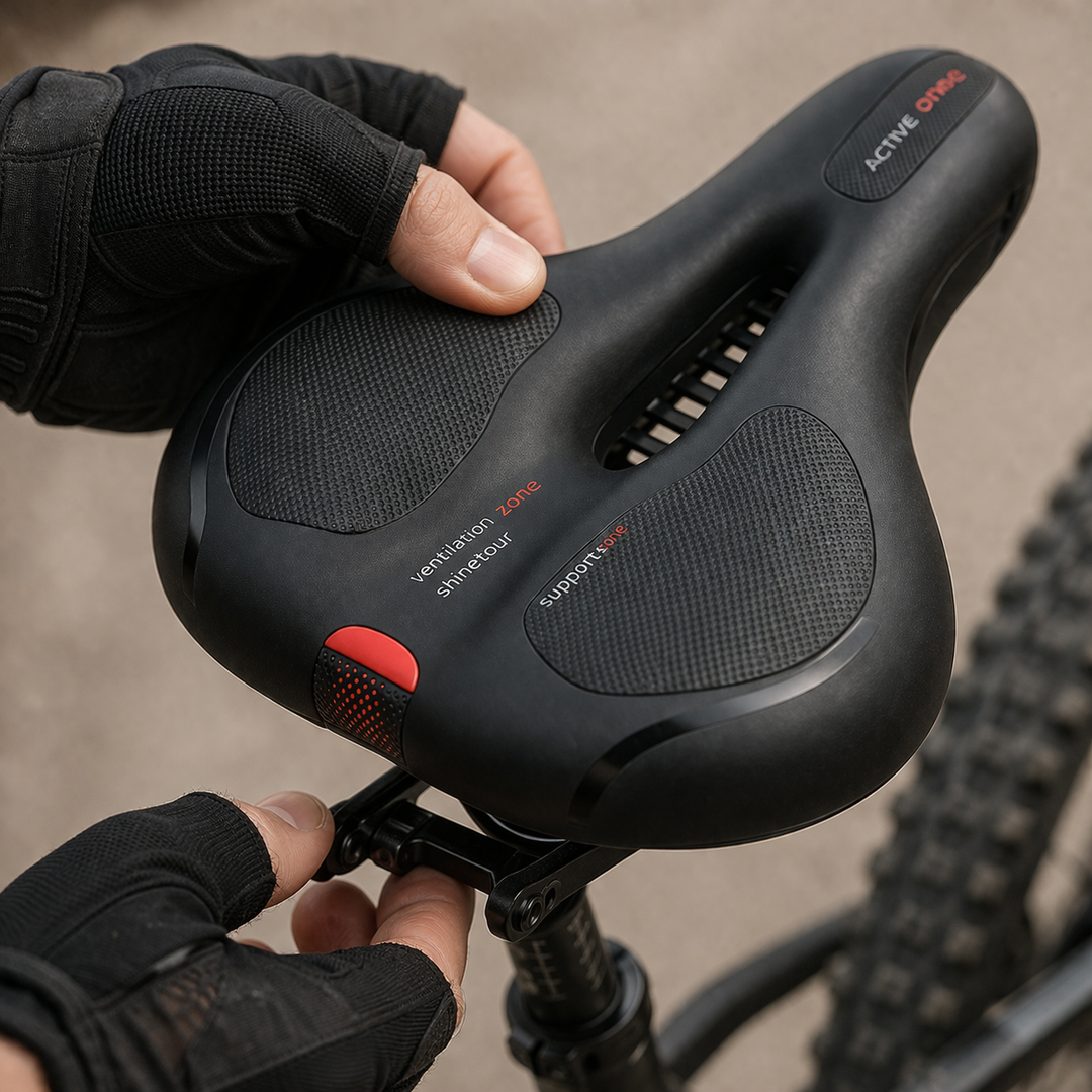 ComfortSaddle AirFlow – Breathable Bike Saddle with Suspension | Kalsten