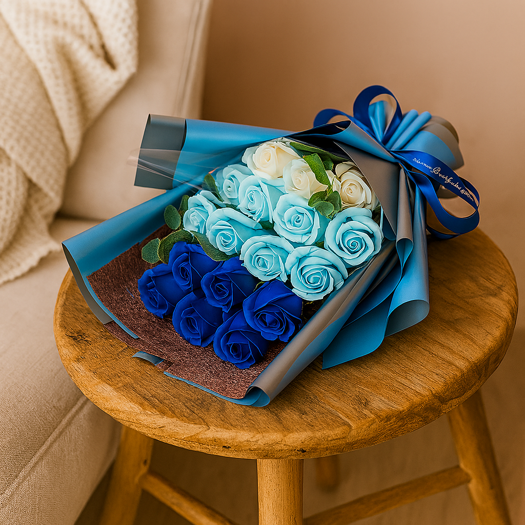 Kalsten | Romantic Soap Rose Bouquet Gift for Valentine’s Day