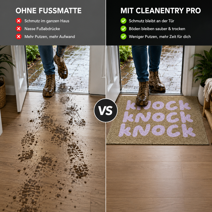 CleanEntry Pro PVC doormat with textured surface | Kalsten
