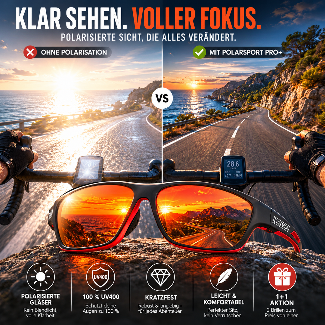 Men's sport sunglasses with polarized lenses | Kalsten