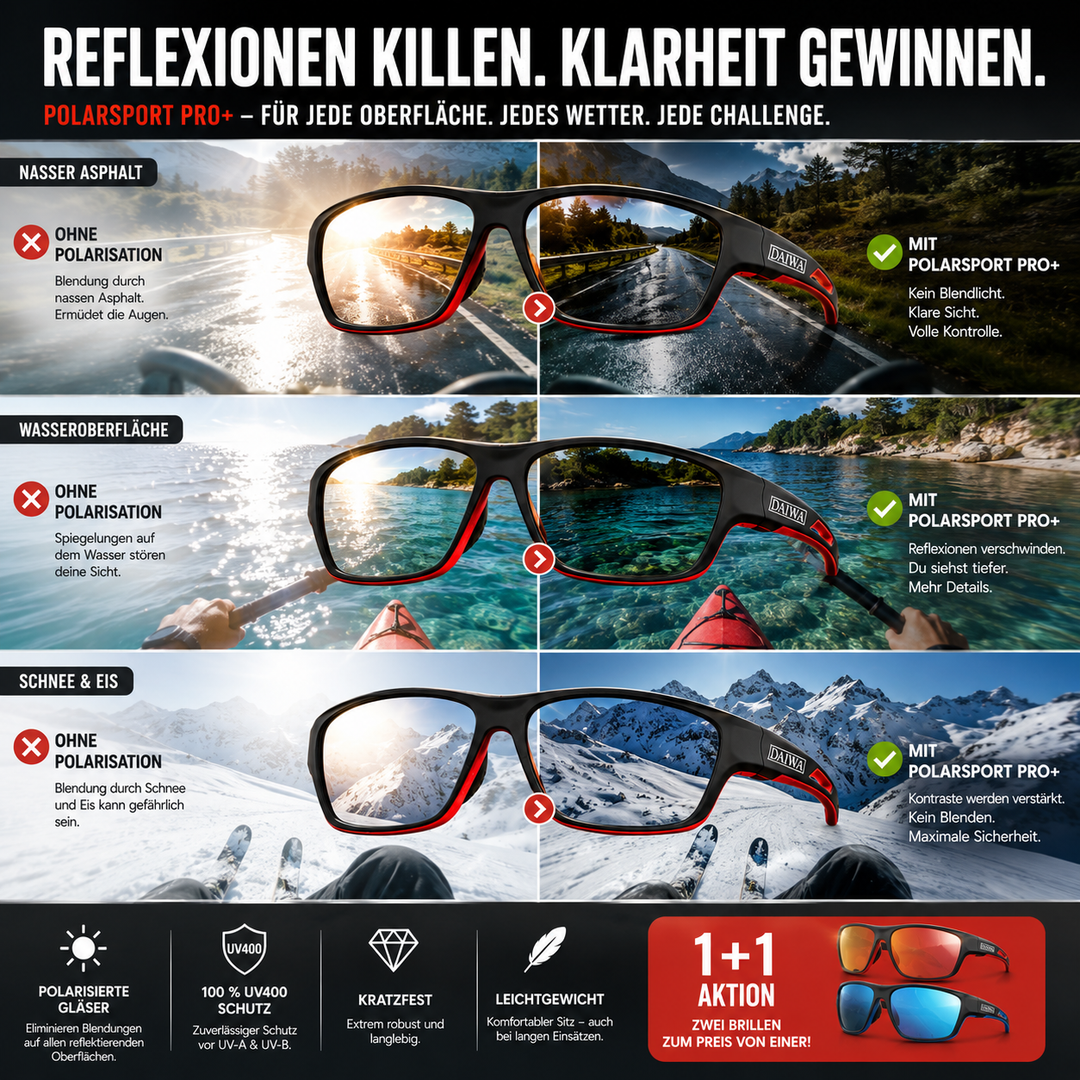 Men's sport sunglasses with polarized lenses | Kalsten