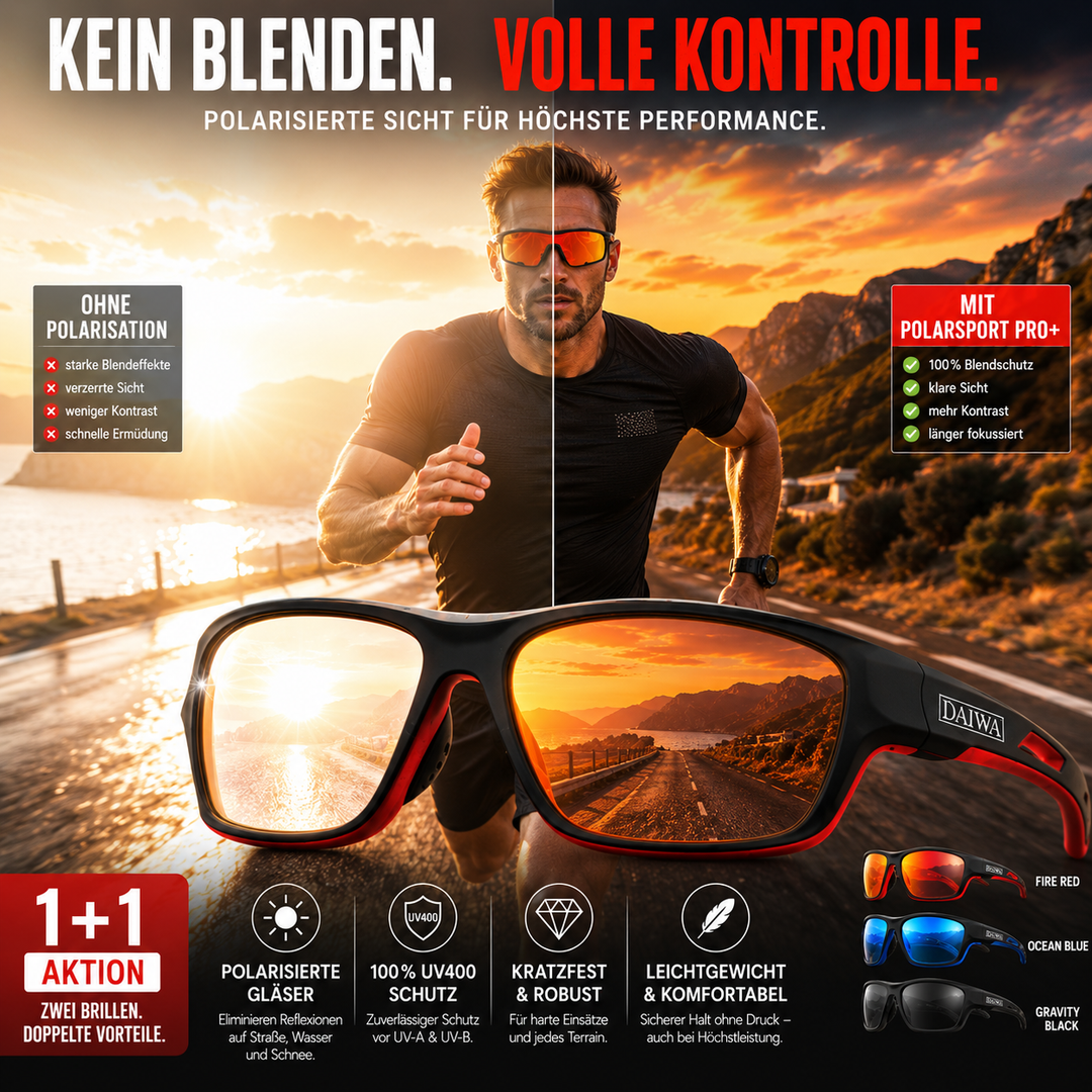 Men's sport sunglasses with polarized lenses | Kalsten