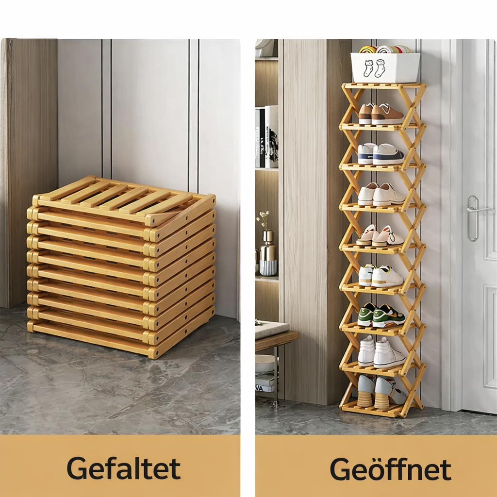 ClearStep Shoe Rack — Finally order and freedom instead of shoe chaos in your home! | Kalsten