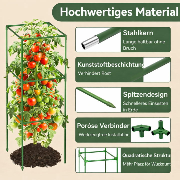 GrowGuard — Easy upright support for strong plants that don't want to topple anymore! | Kalsten