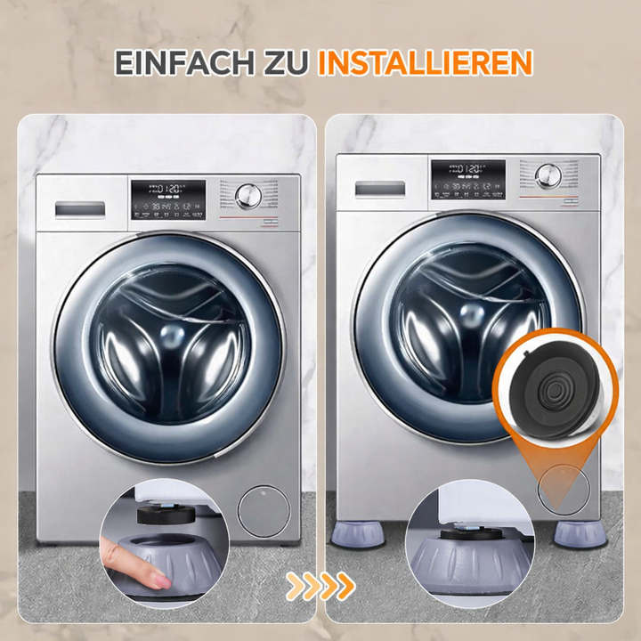 Anti-Vibration Washing Machine Feet – Less Noise, More Stability | Kalsten