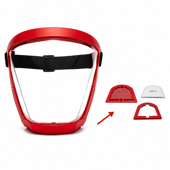 Face shield mask transparent – occupational safety | Kalsten