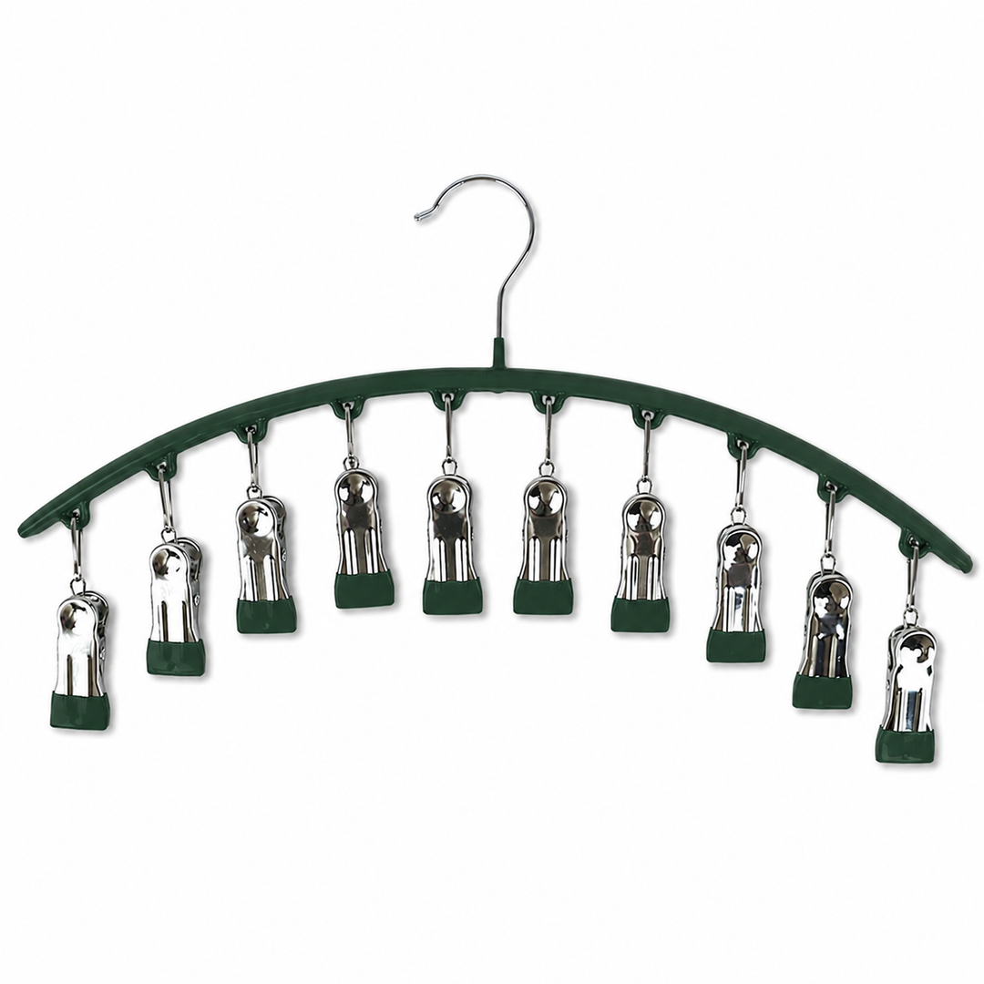 Leggings Organizer Hanger with Rubber Clips | Kalsten
