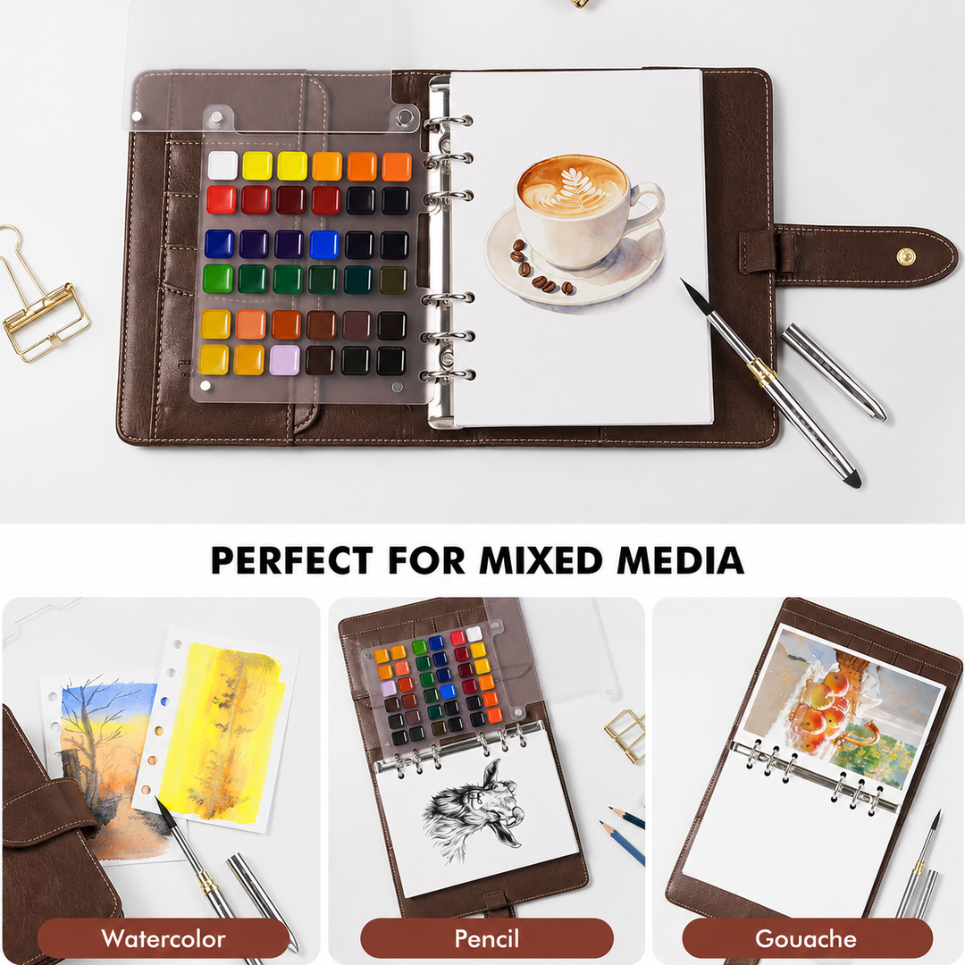 Fuumuui Watercolor Travel Sketchbook Set large | Kalsten