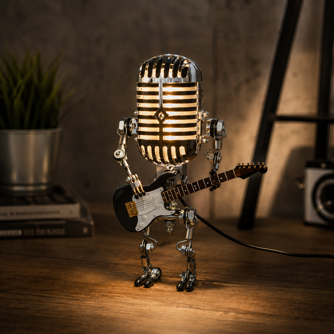 Robot table lamp with adjustable LED light | Kalsten