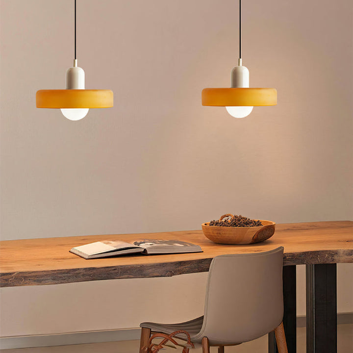 Kalsten | Bauhaus Inspired Colourful Glass Pendant Light