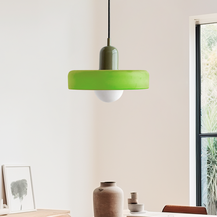 Kalsten | Bauhaus Inspired Colourful Glass Pendant Light