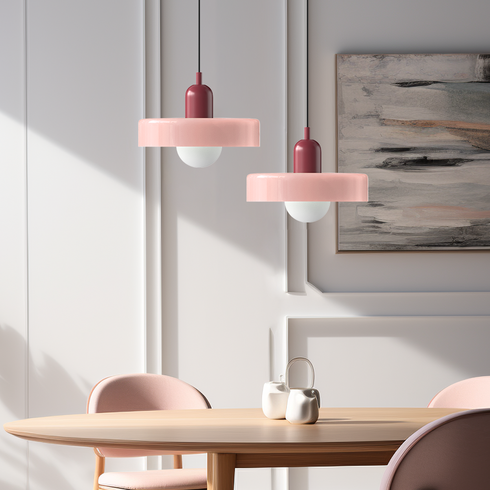 Kalsten | Bauhaus Inspired Colourful Glass Pendant Light