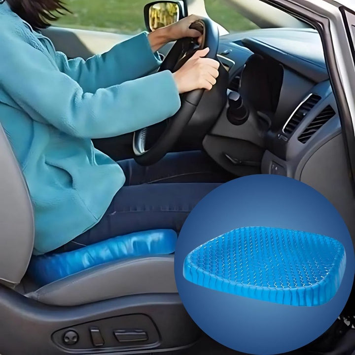 GelRelax Seat Cushion – Orthopedic Gel Cushion for Pressure Relief and Comfort | Kalsten