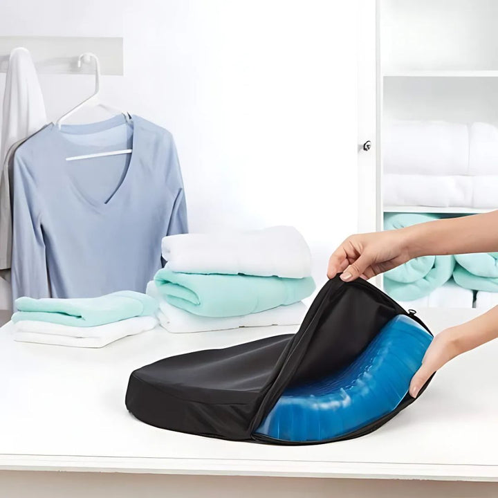 GelRelax Seat Cushion – Orthopedic Gel Cushion for Pressure Relief and Comfort | Kalsten