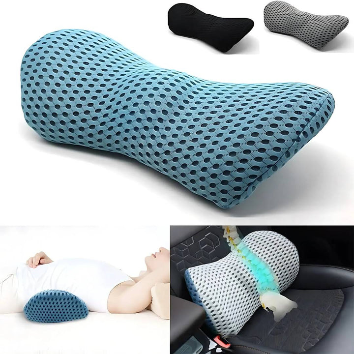 Kalsten | BackComfort Lumbar Cushion – Ergonomic Support Cushion for Back and Spine