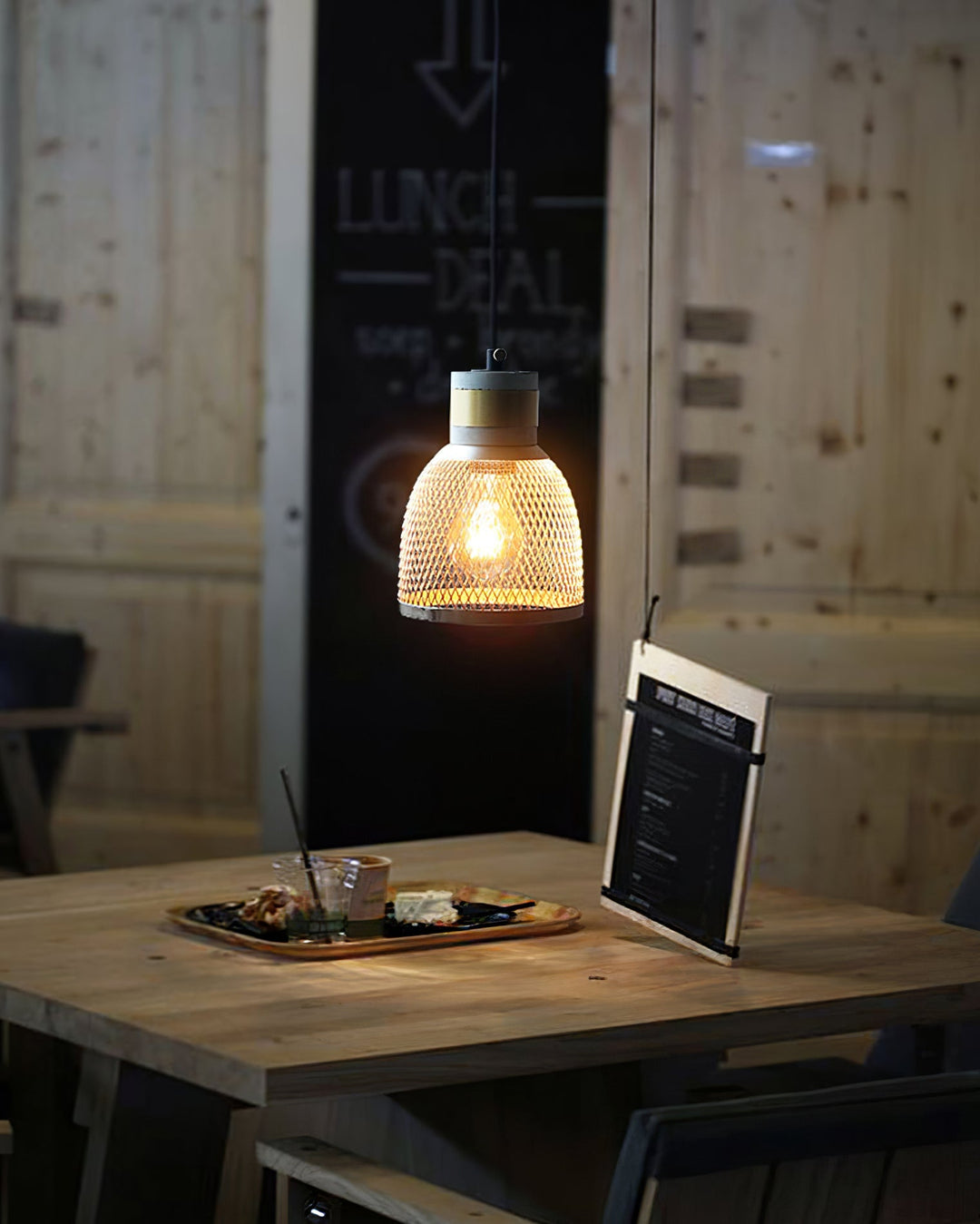 Pendant Light Cement Metal 9.8 in Adjustable Indoor Ceiling Lamp Black Grey Dining Kitchen Bedroom Accent | Kalsten