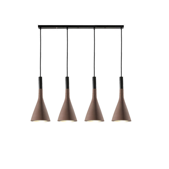 Conical Concrete Drop light Pendant Light | Kalsten