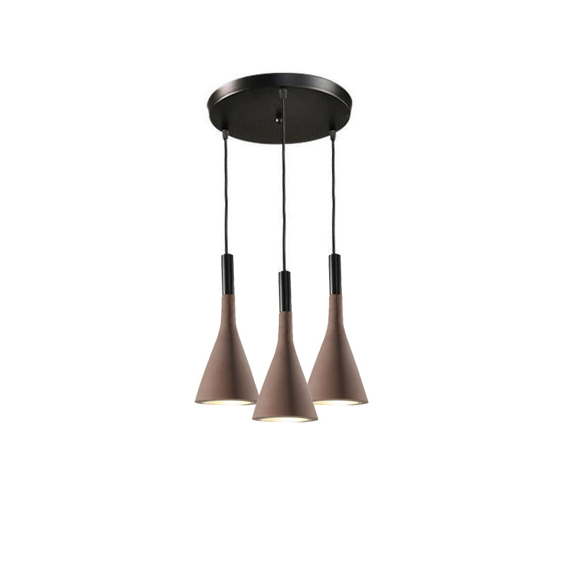 Conical Concrete Drop light Pendant Light | Kalsten