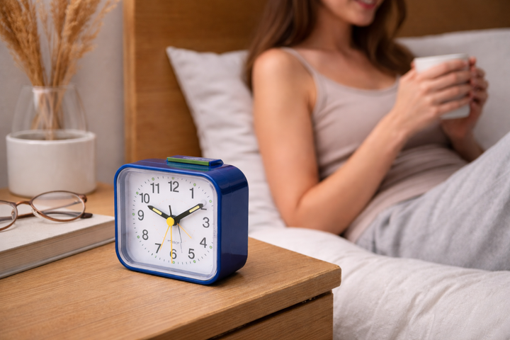 Kalsten | Silent & Peaceful Alarm Clock – Non-Ticking, Gentle Wake-Up Light, Snooze Function