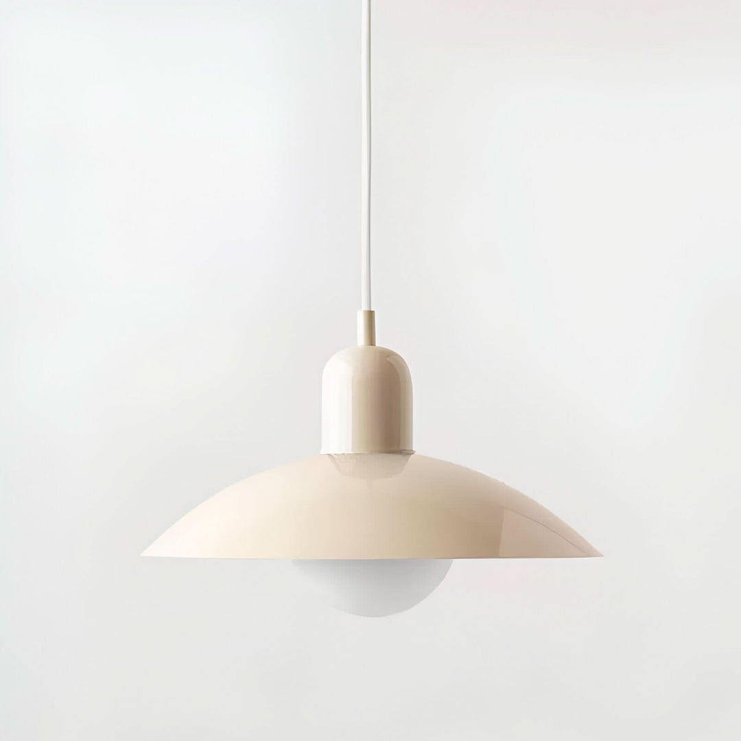 Noxord | Modern Macaron Bauhaus Pendant Light – Iron Shade