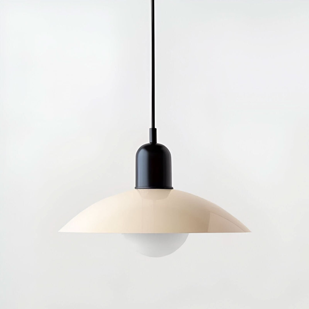 Noxord | Modern Macaron Bauhaus Pendant Light – Iron Shade