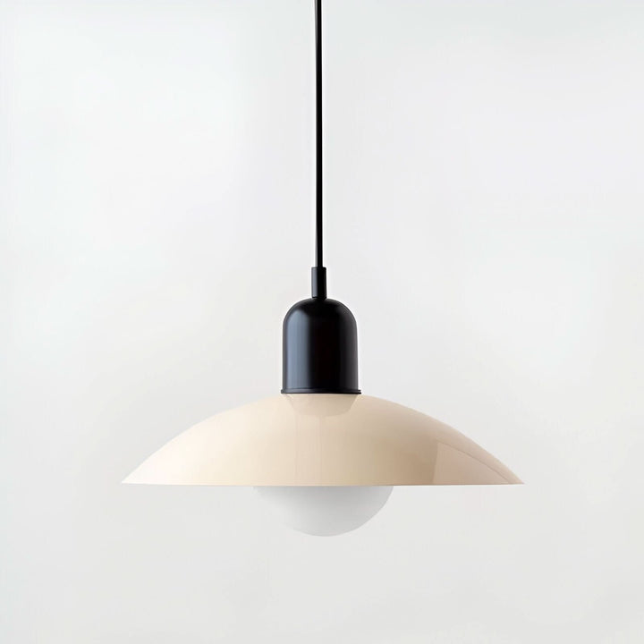 Noxord | Modern Macaron Bauhaus Pendant Light – Iron Shade