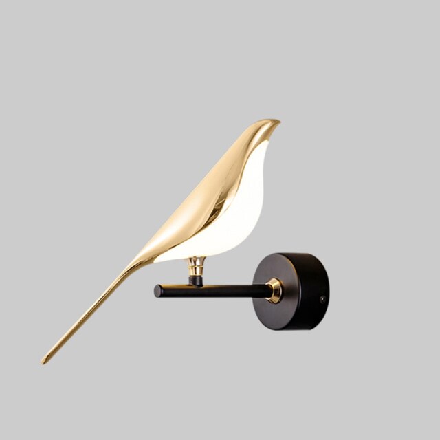 Decorative Bird LED Wall Lantern Noxord