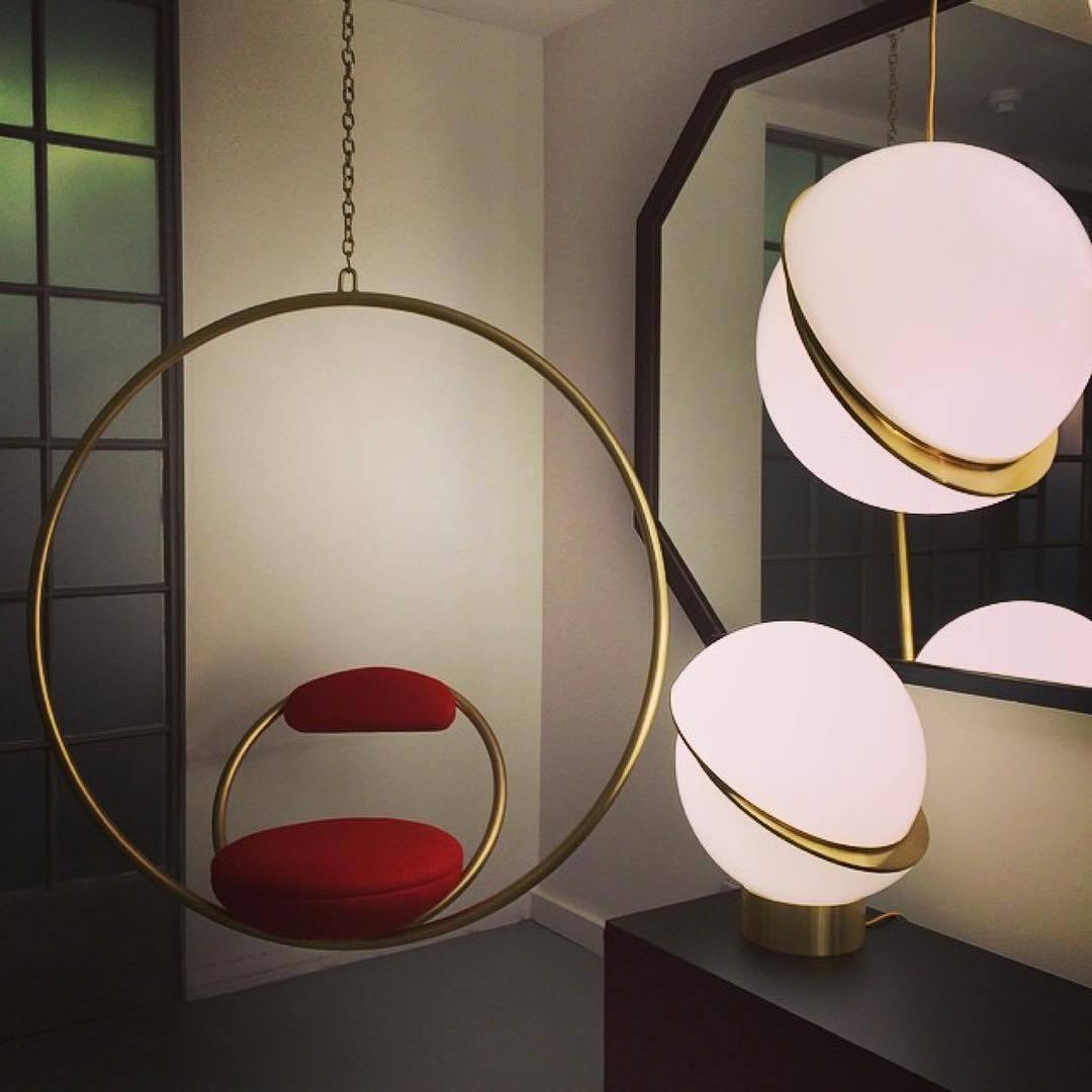 Half-Moon Pendant Light – Modern Design