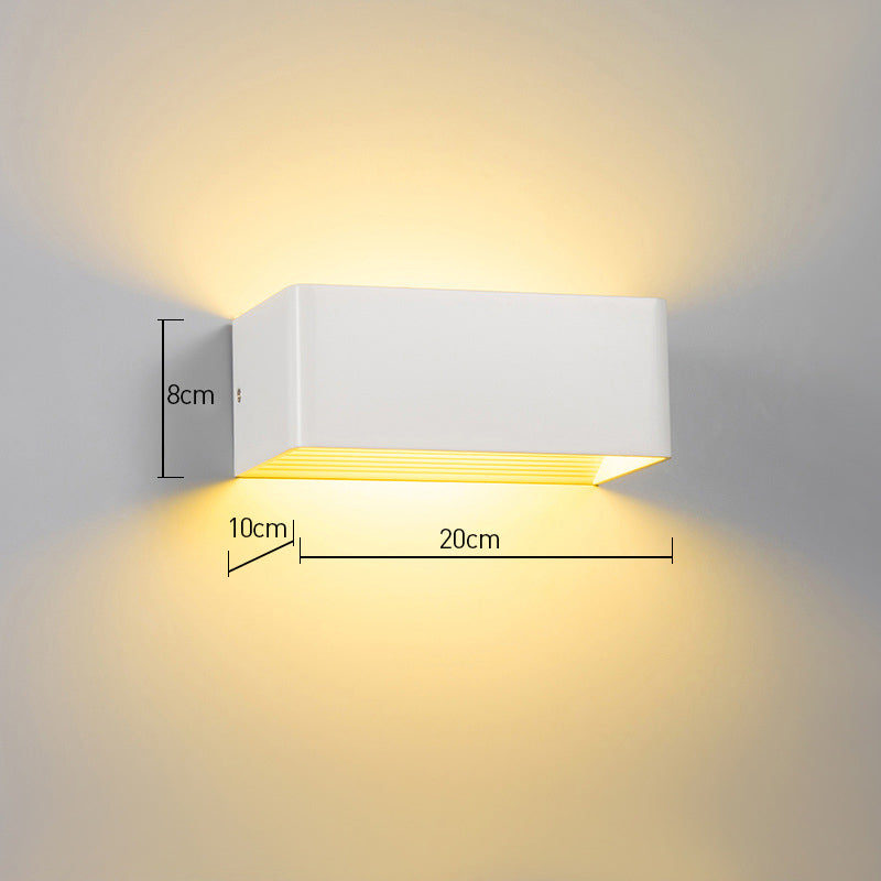 Kalsten | Cubbon LED Wall Lamp Compact Modern Design White