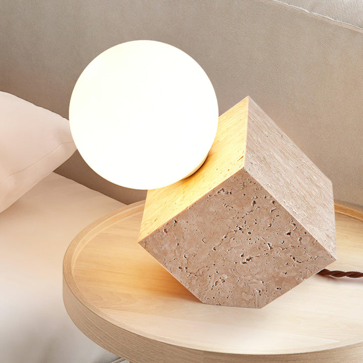 Cube Table Lamp 4.5' | Kalsten