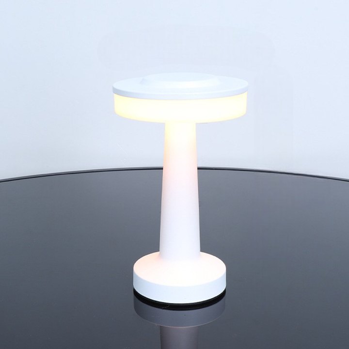 Black LED Table Lamp with Metal Finish – Modern Light for Living Rooms and Offices, Warm Light | Kalsten