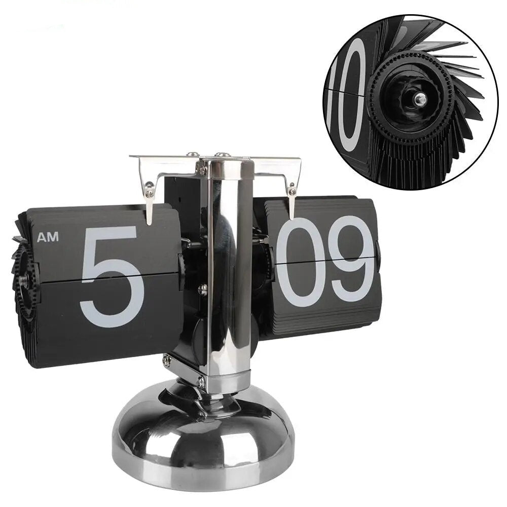 Retro Flip Clock with Automatic Turning Element | Kalsten