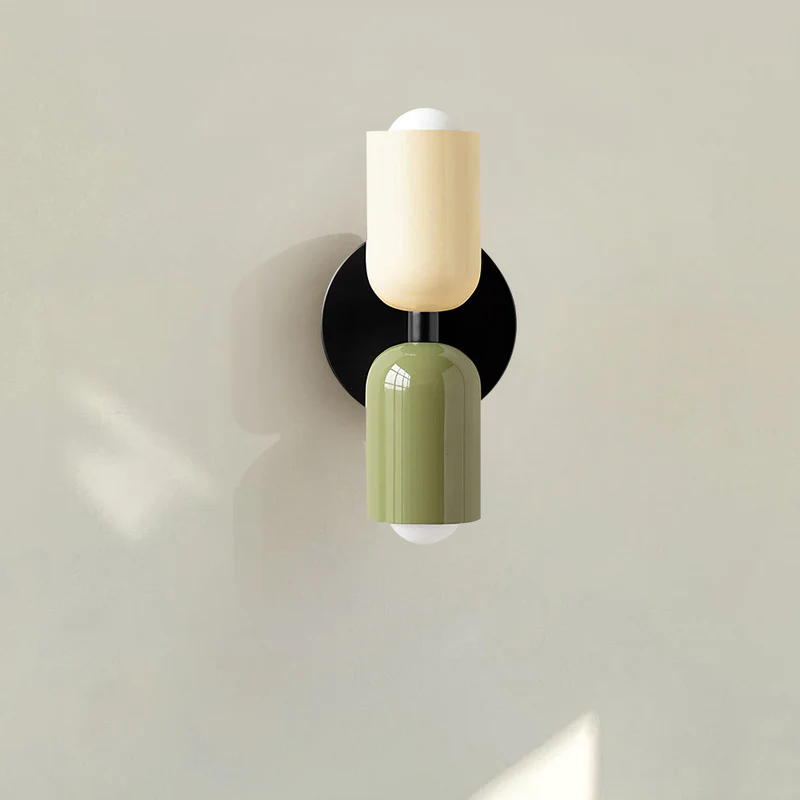 Kalsten | Modern Vintage Double-Headed Utility Room Wall Light - Stylish Illumination for Contemporary Spaces