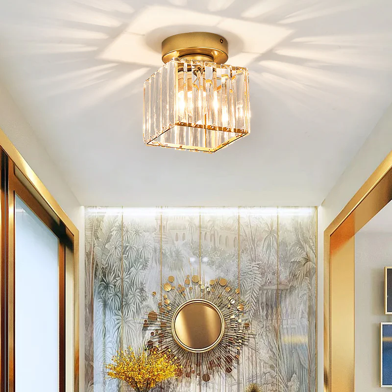 Crystal Glass Modern Ceiling Lamp Noxord