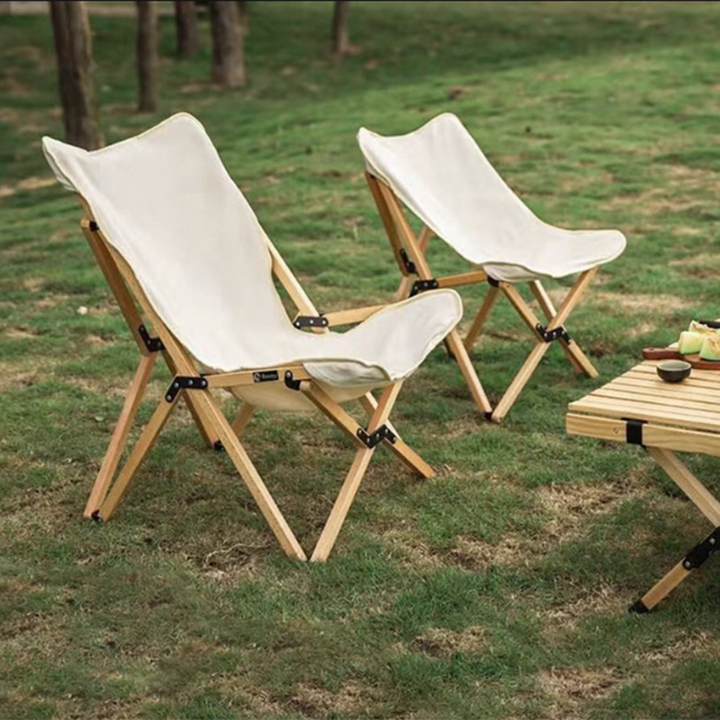 Contemporary Industrial Oxford Fabric Hardware Foldable Camping Chair Backrest For Outdoor Patio | Kalsten