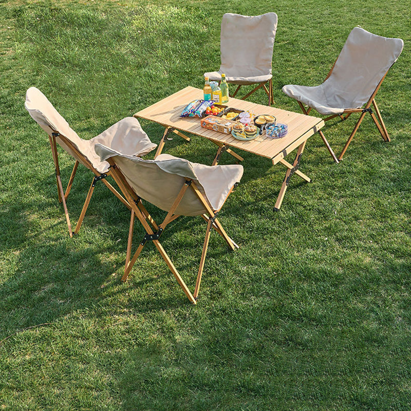 Contemporary Industrial Oxford Fabric Hardware Foldable Camping Chair Backrest For Outdoor Patio | Kalsten