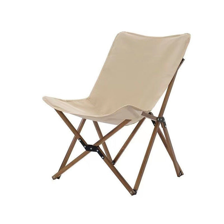 Contemporary Industrial Oxford Fabric Hardware Foldable Camping Chair Backrest For Outdoor Patio | Kalsten
