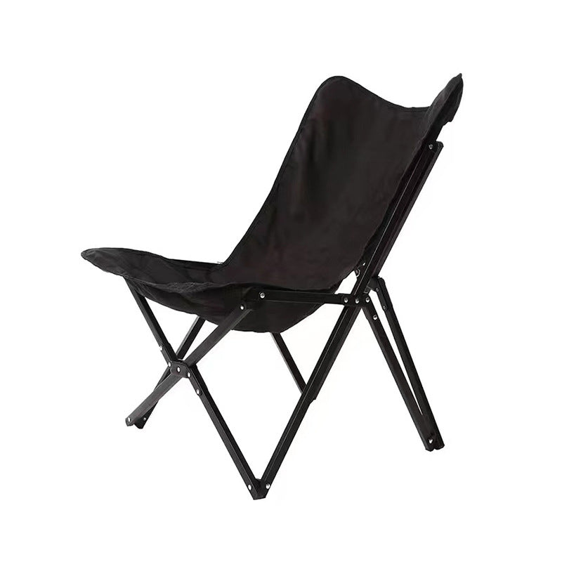 Contemporary Industrial Oxford Fabric Hardware Foldable Camping Chair Backrest For Outdoor Patio | Kalsten