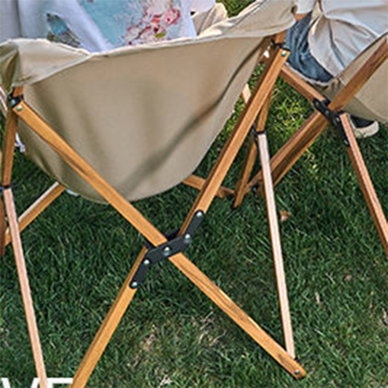 Contemporary Industrial Oxford Fabric Hardware Foldable Camping Chair Backrest For Outdoor Patio | Kalsten